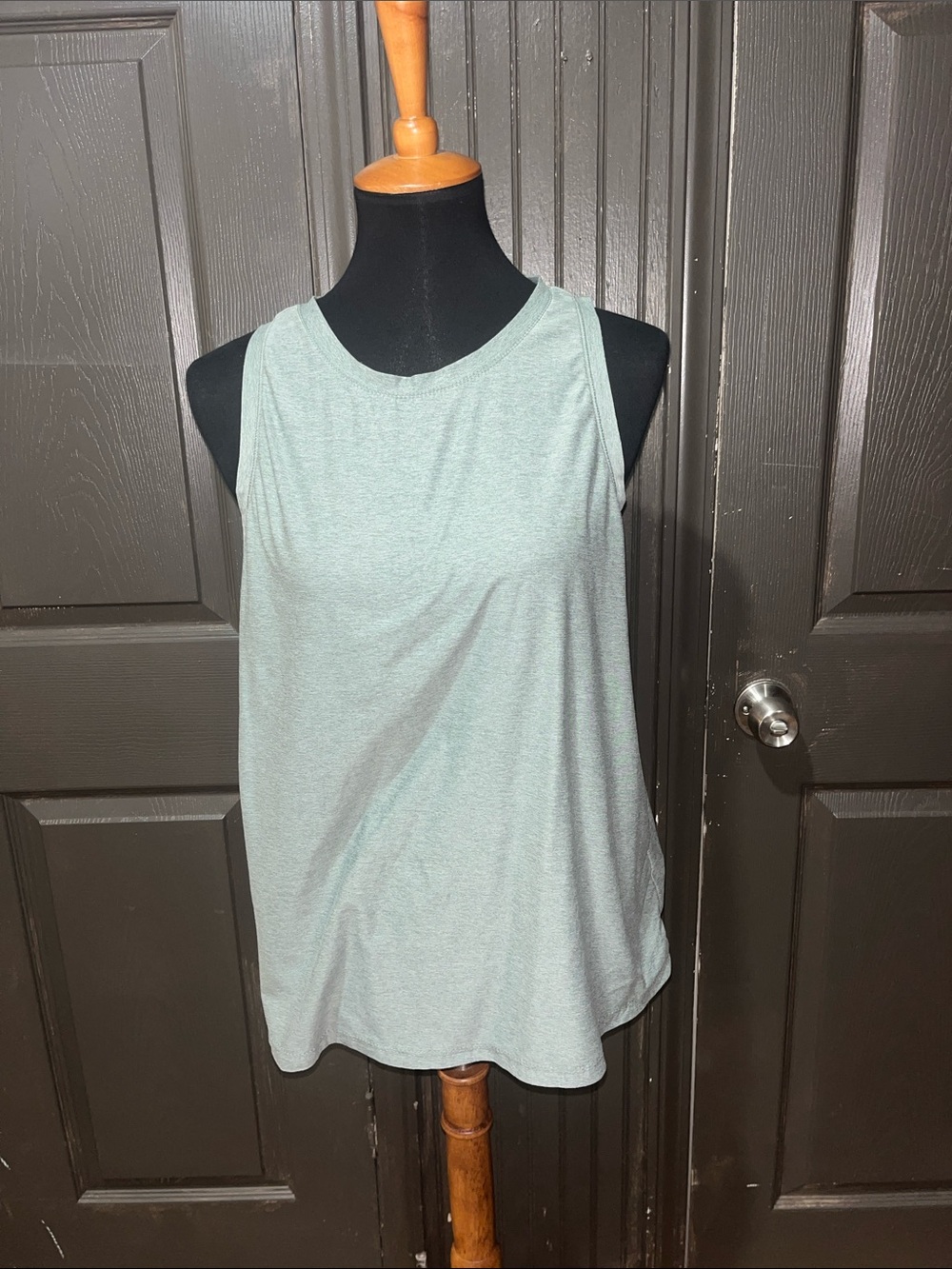 Athletic Works  Green Sleeveless Tank